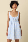 Anne Floral Babydoll Mini Dress