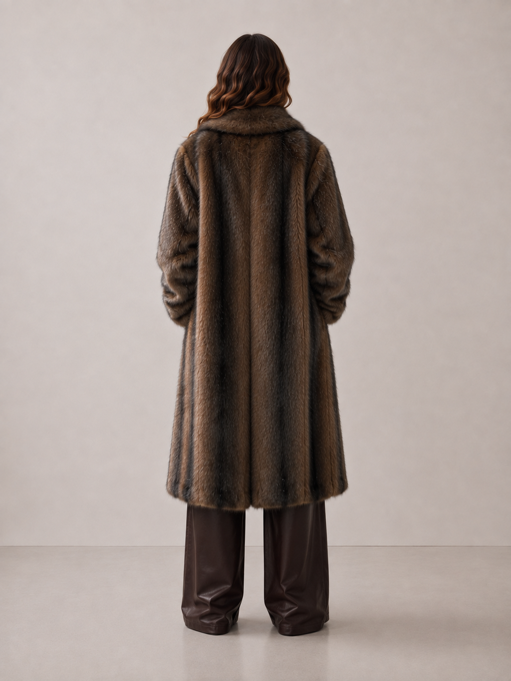 Nessa Oversized Faux Fur Long Coat